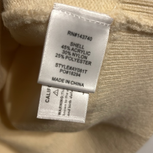 HYACINTH HOUSE

Cream Ruffle Ramona Sweater - Picture 7 of 10